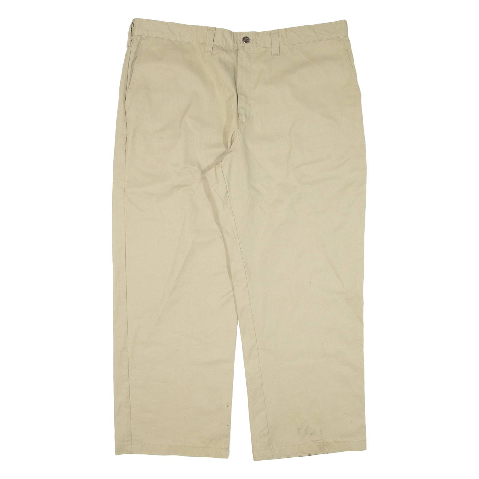 DICKIES Workwear Mens Trousers Beige Regular Straight W40 L27