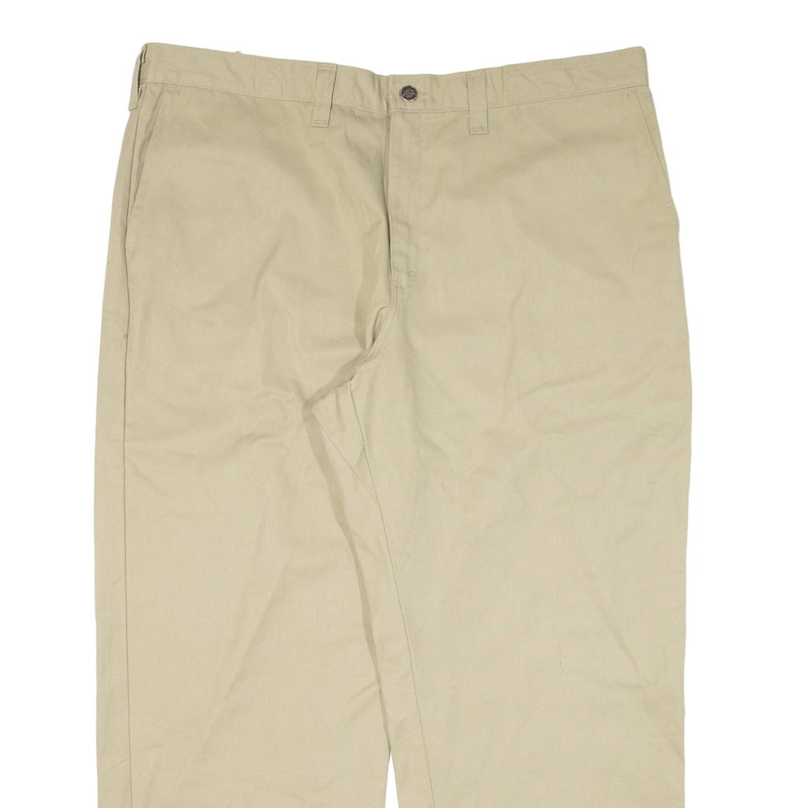 DICKIES Workwear Mens Trousers Beige Regular Straight W40 L27