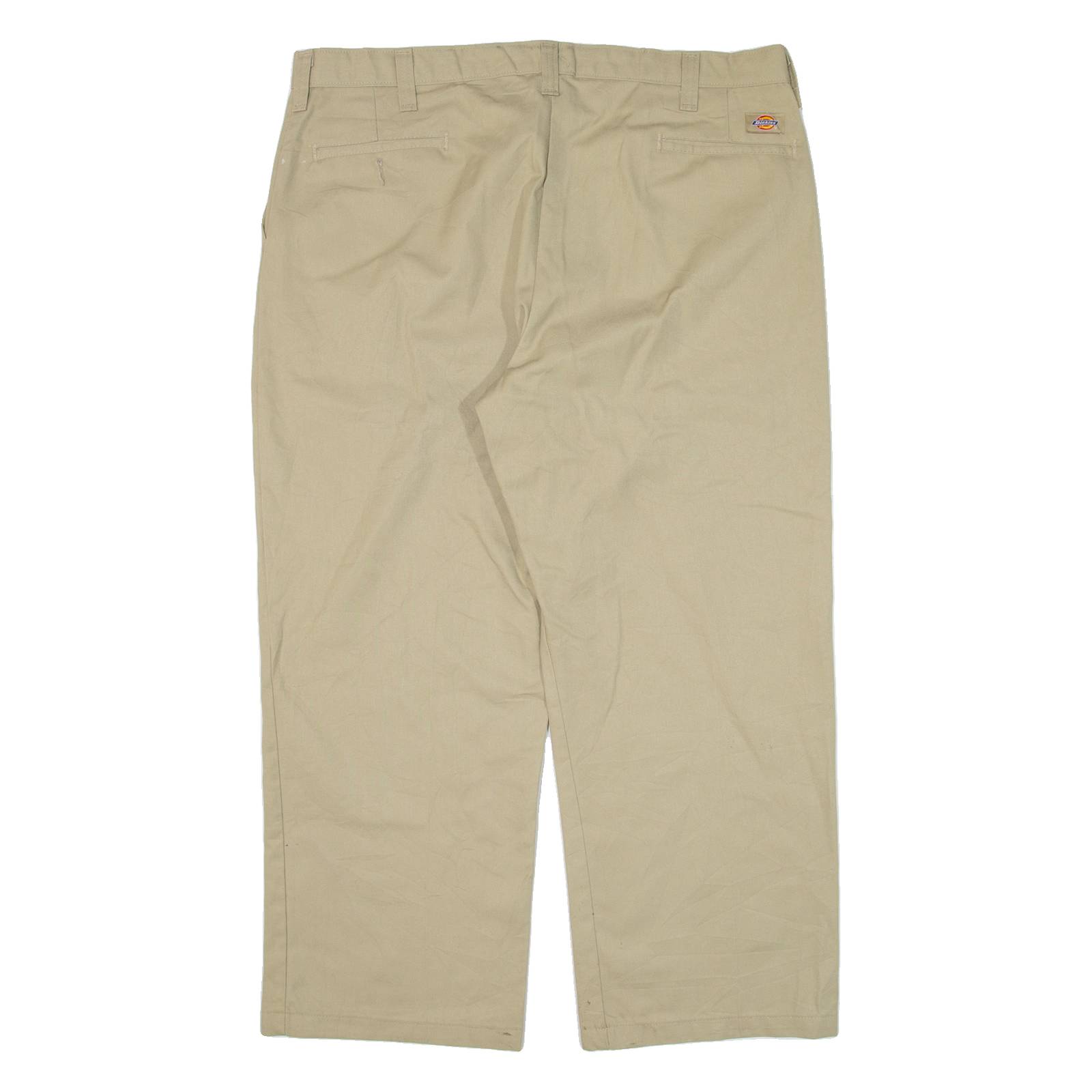 DICKIES Workwear Mens Trousers Beige Regular Straight W40 L27