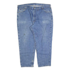 CARHARTT Mens Jeans Blue Relaxed Straight Denim Medium W46 L30 Workwear Durable