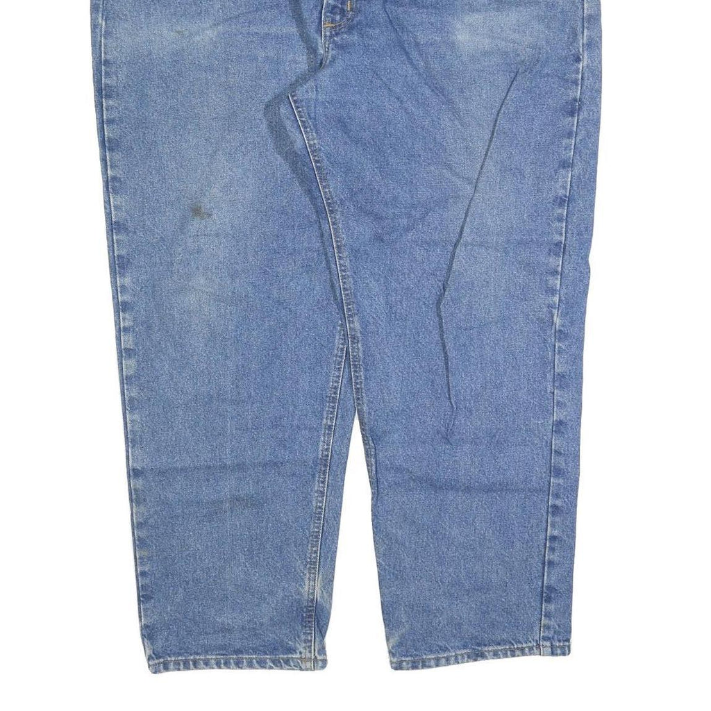 CARHARTT Mens Jeans Blue Relaxed Straight Denim Medium W46 L30 Workwear Durable