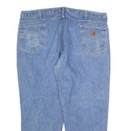 CARHARTT Mens Jeans Blue Relaxed Straight Denim Medium W46 L30 Workwear Durable