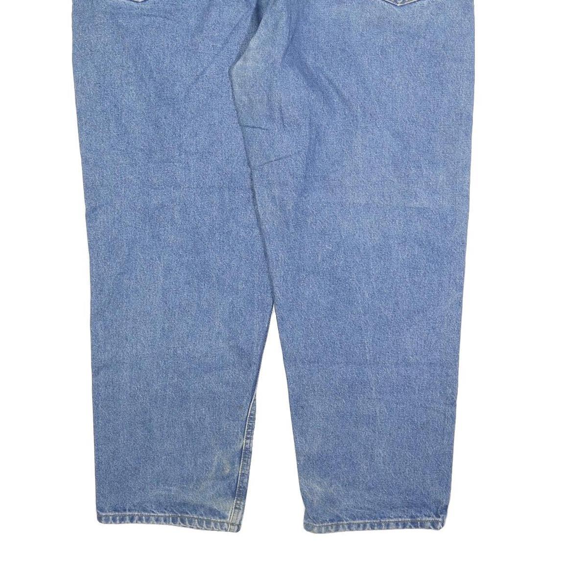 CARHARTT Mens Jeans Blue Relaxed Straight Denim Medium W46 L30 Workwear Durable