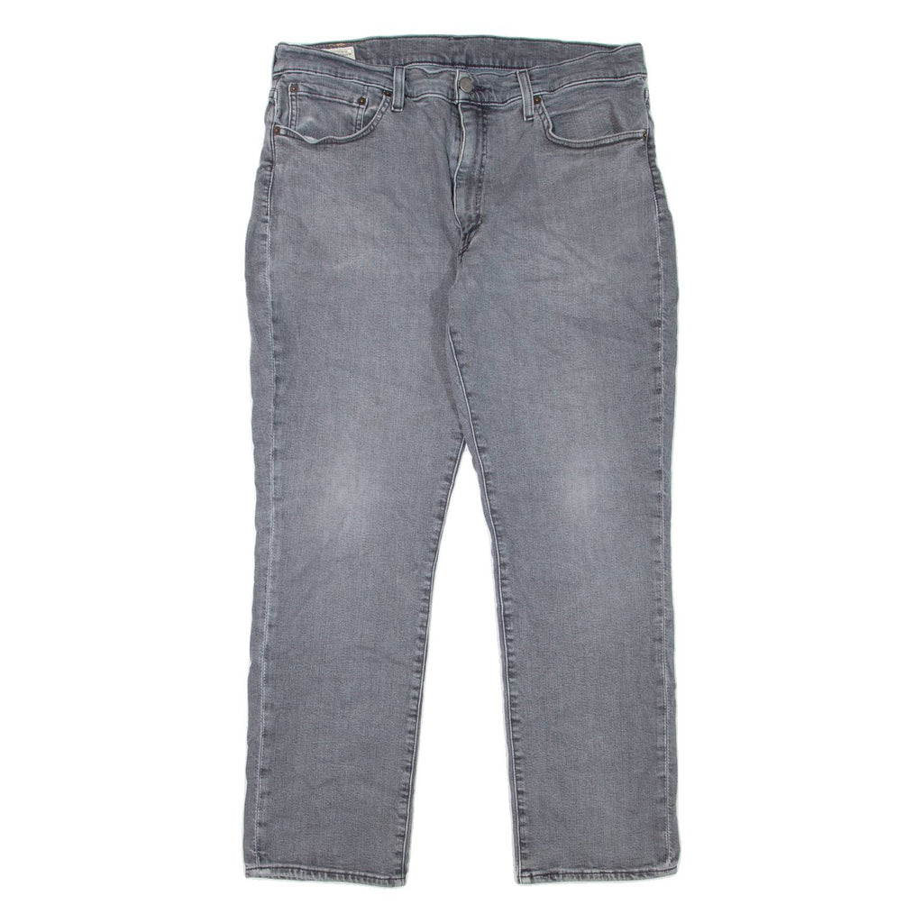 LEVI'S 511 BIG E Jeans Mens Grey Slim Straight Stonewash W36 L30