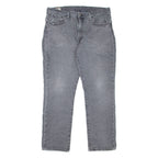 LEVI'S 511 BIG E Jeans Mens Grey Slim Straight Stonewash W36 L30