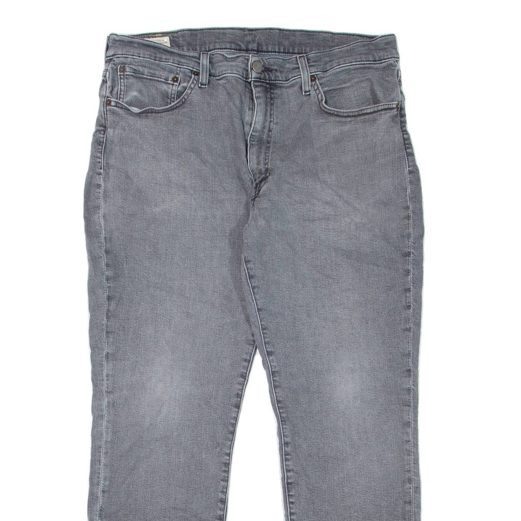 LEVI'S 511 BIG E Jeans Mens Grey Slim Straight Stonewash W36 L30