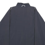 PUMA Mens Black Zip Jacket XL Polyester Plain Athletic Sports Casual Lightweight