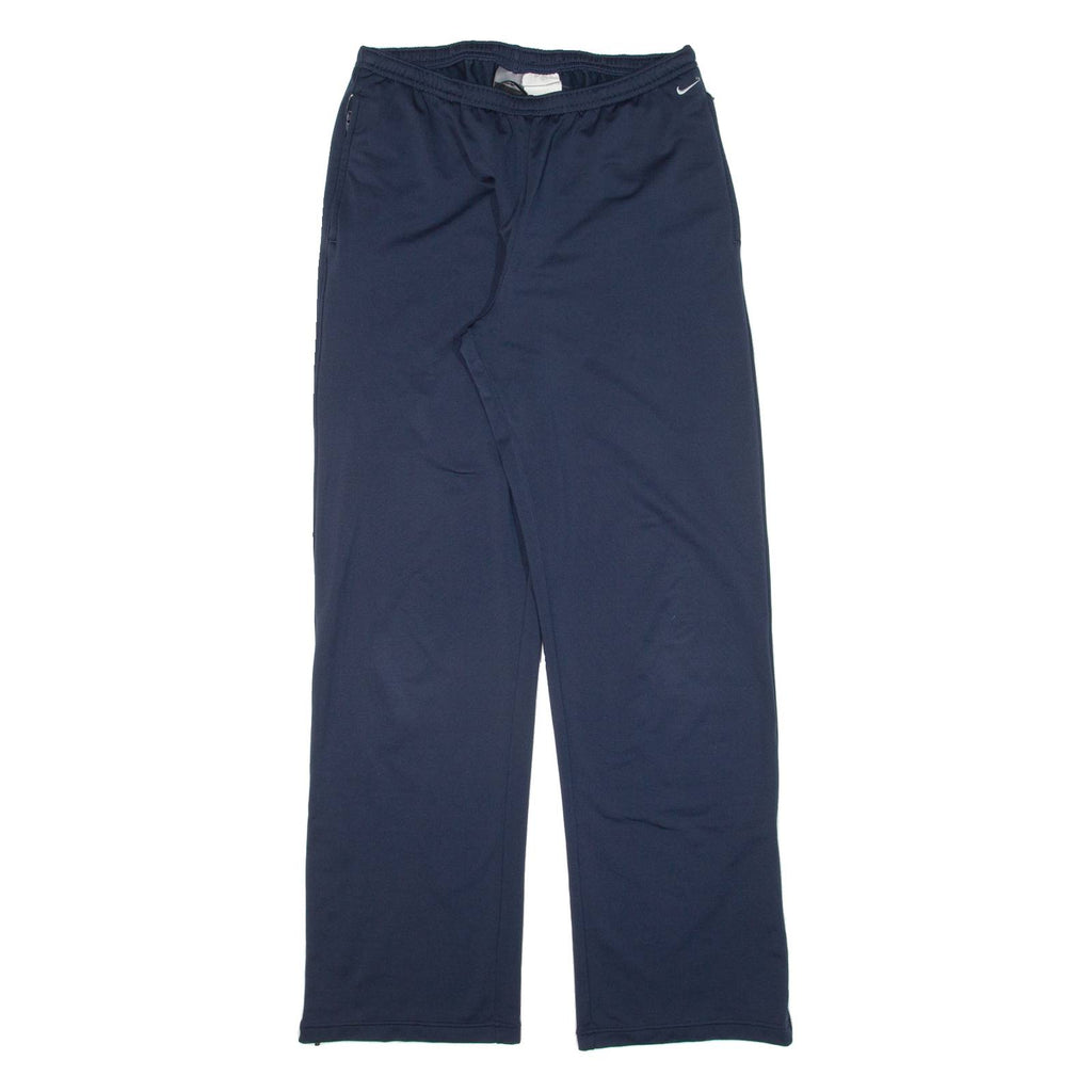 NIKE Womens Track Pants Blue Straight M W28 L30