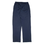 NIKE Womens Track Pants Blue Straight M W28 L30