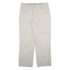 NIKE Mens Trousers Grey Regular Straight W36 L32