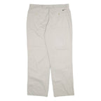 NIKE Mens Trousers Grey Regular Straight W36 L32