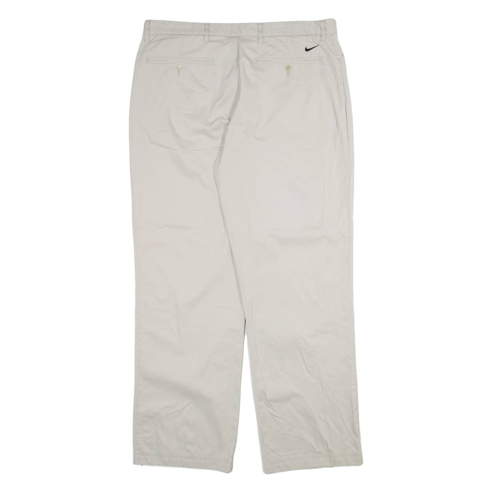 NIKE Mens Trousers Grey Regular Straight W36 L32