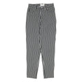 ARMANI JEANS Womens Black & White Classic Straight Trousers W27 L30 Stylish