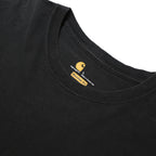 CARHARTT Mens Black Casual Long Sleeve Crew Neck T-Shirt Pocket L