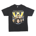 AL SPORT Mens Black Golden State Western Conference Champions Graphic T-Shirt L