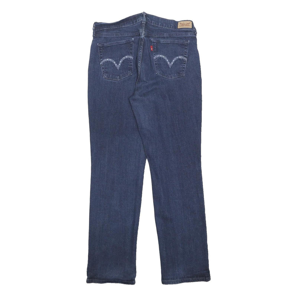 LEVI'S 505 Womens Jeans Blue Regular Straight Denim Medium W31 L32 Classic Fit