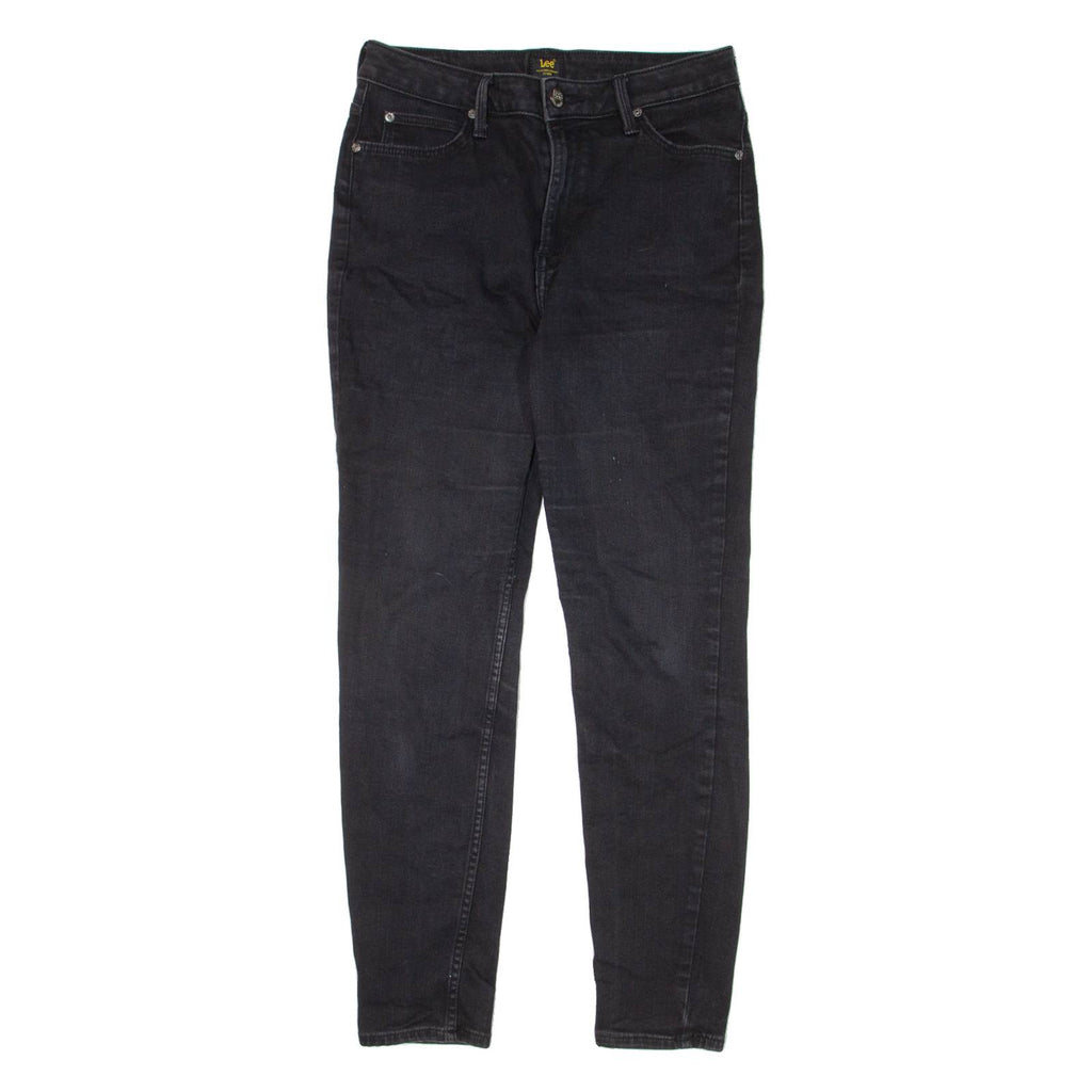 LEE Scarlett High Womens Jeans Black Slim Skinny W28 L27