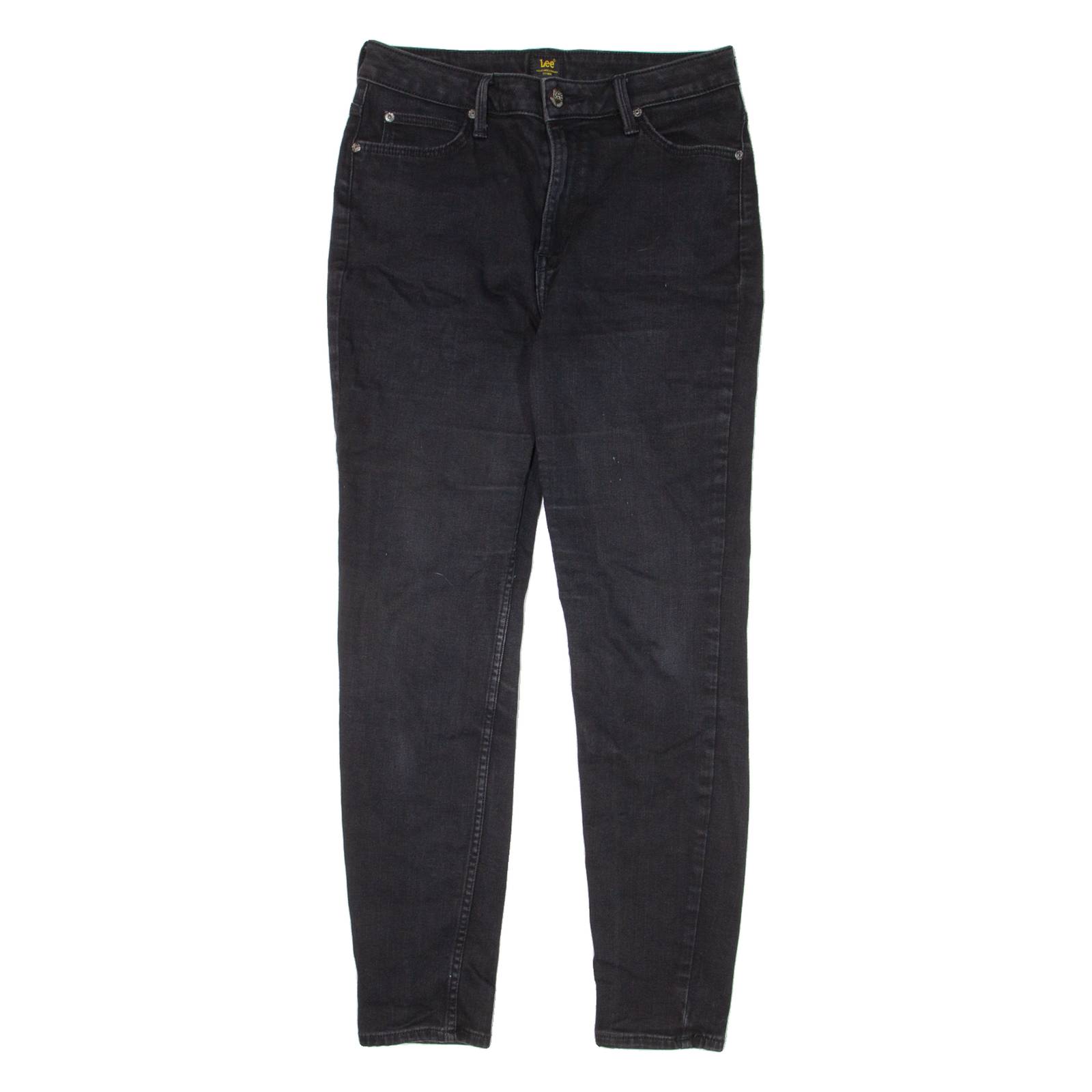 LEE Scarlett High Womens Jeans Black Slim Skinny W28 L27