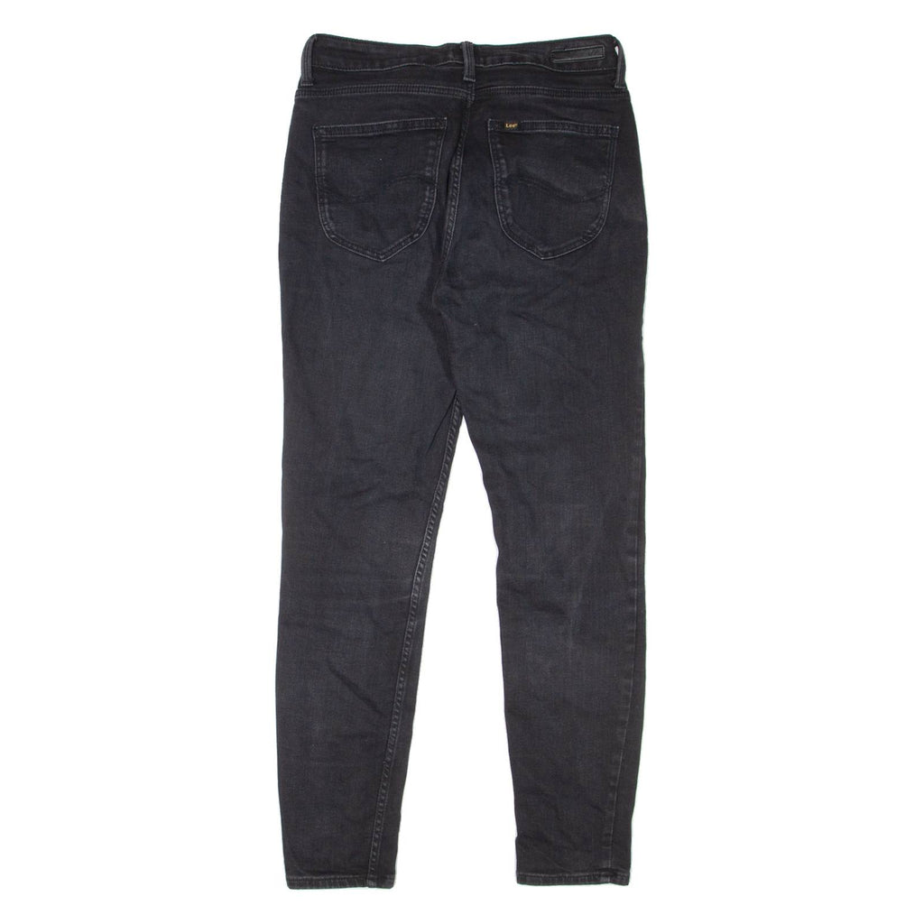 LEE Scarlett High Womens Jeans Black Slim Skinny W28 L27