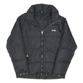 ELLESSE Mens Black Sportswear Jacket S Polyester Blend Plain Zip Warm Padded