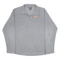HELLY HANSEN Mens Grey Pullover Plain Crew Neck Basic Knit 2XL Fleece Jumper