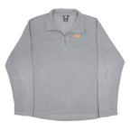 HELLY HANSEN Mens Grey Pullover Plain Crew Neck Basic Knit 2XL Fleece Jumper