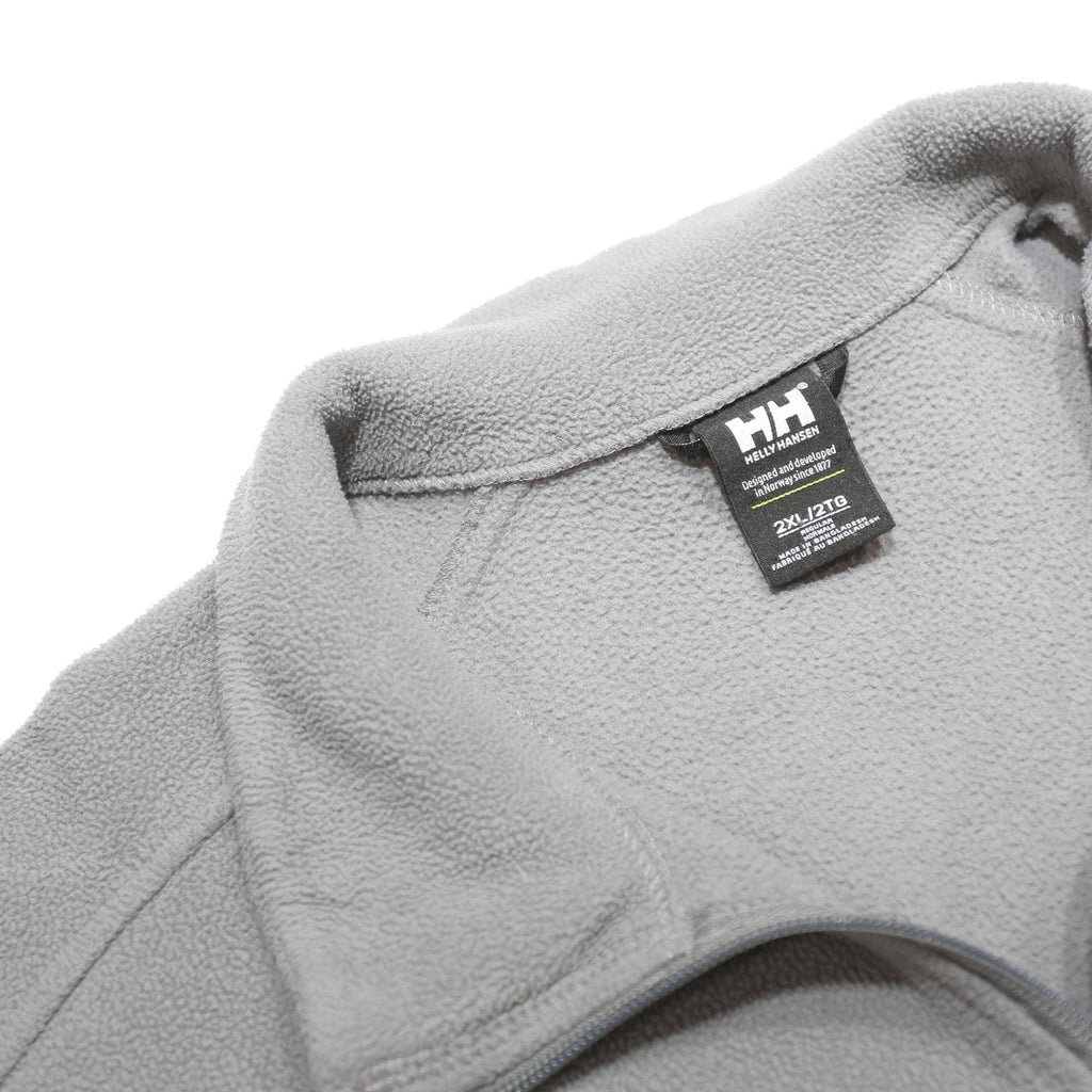 HELLY HANSEN Mens Grey Pullover Plain Crew Neck Basic Knit 2XL Fleece Jumper