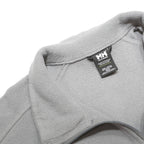 HELLY HANSEN Mens Grey Pullover Plain Crew Neck Basic Knit 2XL Fleece Jumper