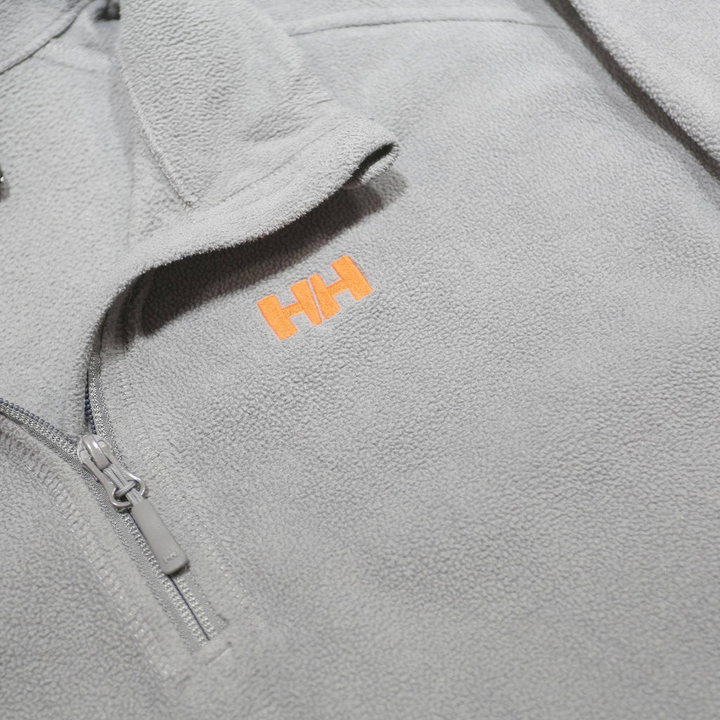 HELLY HANSEN Mens Grey Pullover Plain Crew Neck Basic Knit 2XL Fleece Jumper