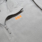 HELLY HANSEN Mens Grey Pullover Plain Crew Neck Basic Knit 2XL Fleece Jumper