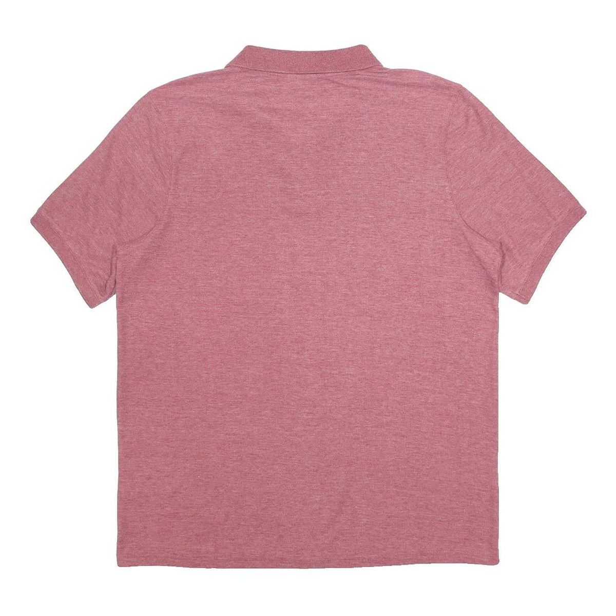 SLAZENGER Mens Pink Short Sleeve Plain Polo Shirt L Casual Sports Style