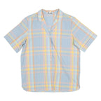 POOLE Womens Shirt Blue Gingham S