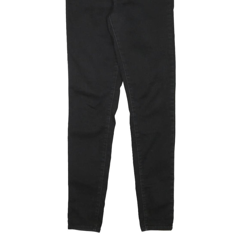 LEVI'S Womens Slim Black Denim Slim Skinny Jeans Cotton Blend W27 L28