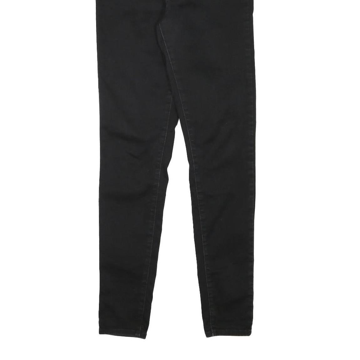 LEVI'S Womens Slim Black Denim Slim Skinny Jeans Cotton Blend W27 L28