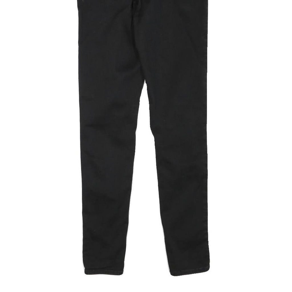 LEVI'S Womens Slim Black Denim Slim Skinny Jeans Cotton Blend W27 L28