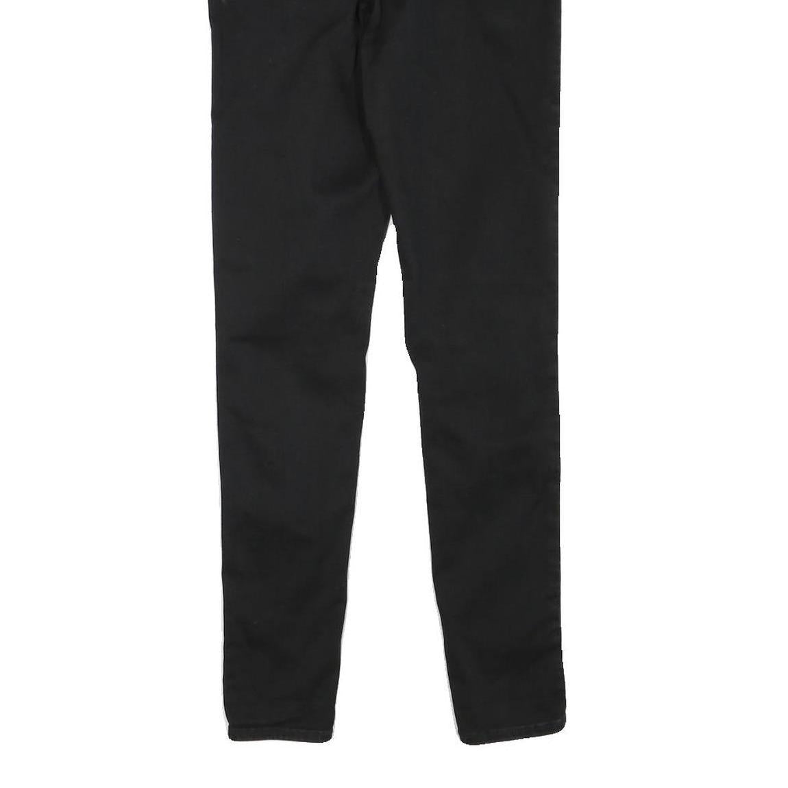 LEVI'S Womens Slim Black Denim Slim Skinny Jeans Cotton Blend W27 L28