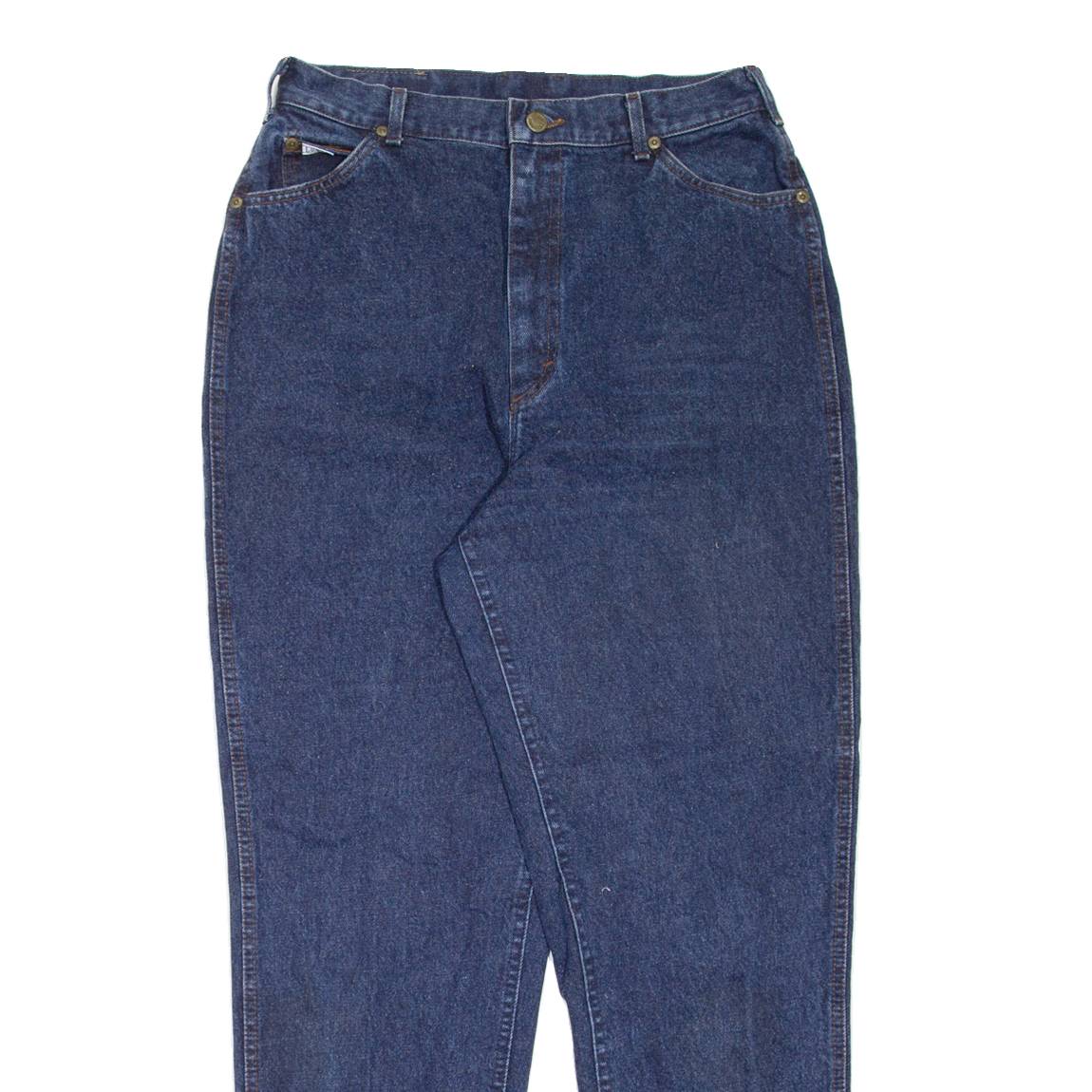 LEE Womens Jeans Blue Regular Mom W30 L30