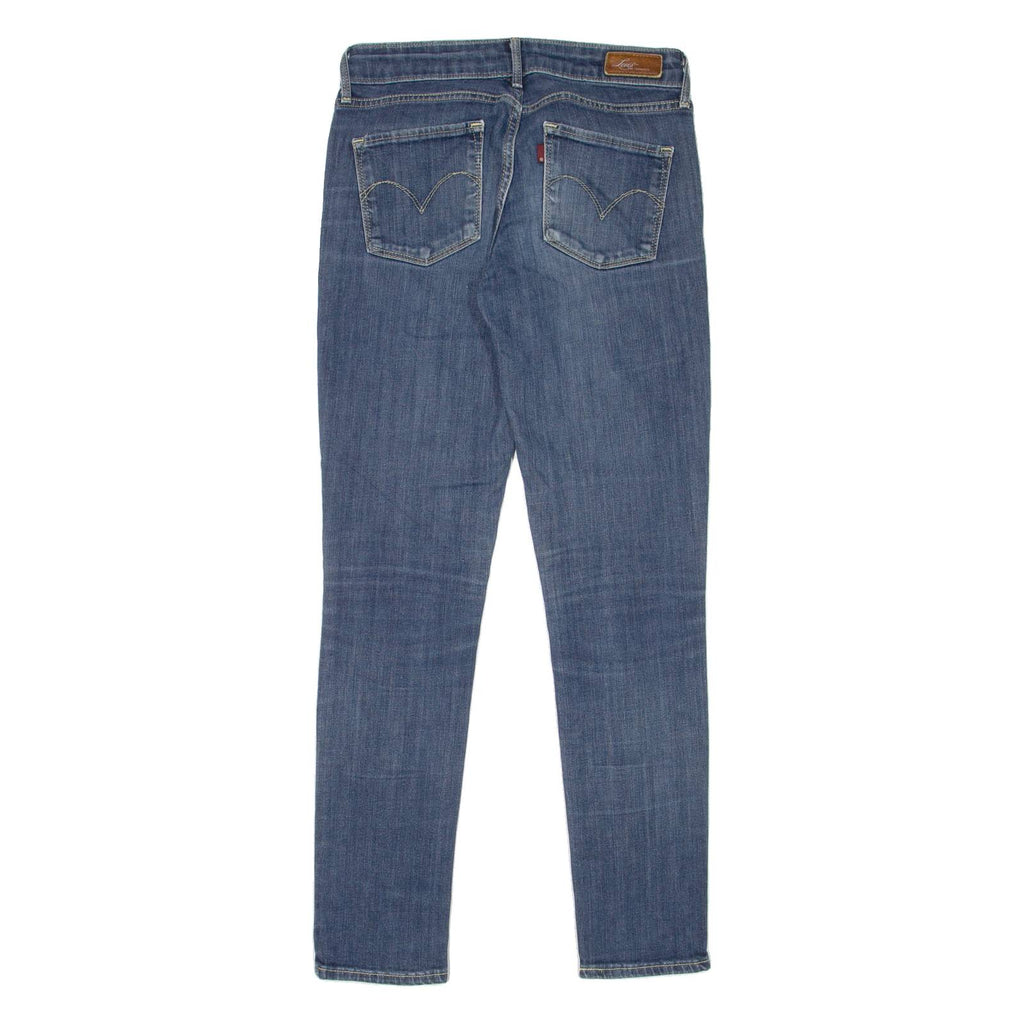 LEVI'S Womens Jeans Blue Slim Skinny Stone Wash W26 L30