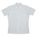 Mens Shirt White 90s Striped L