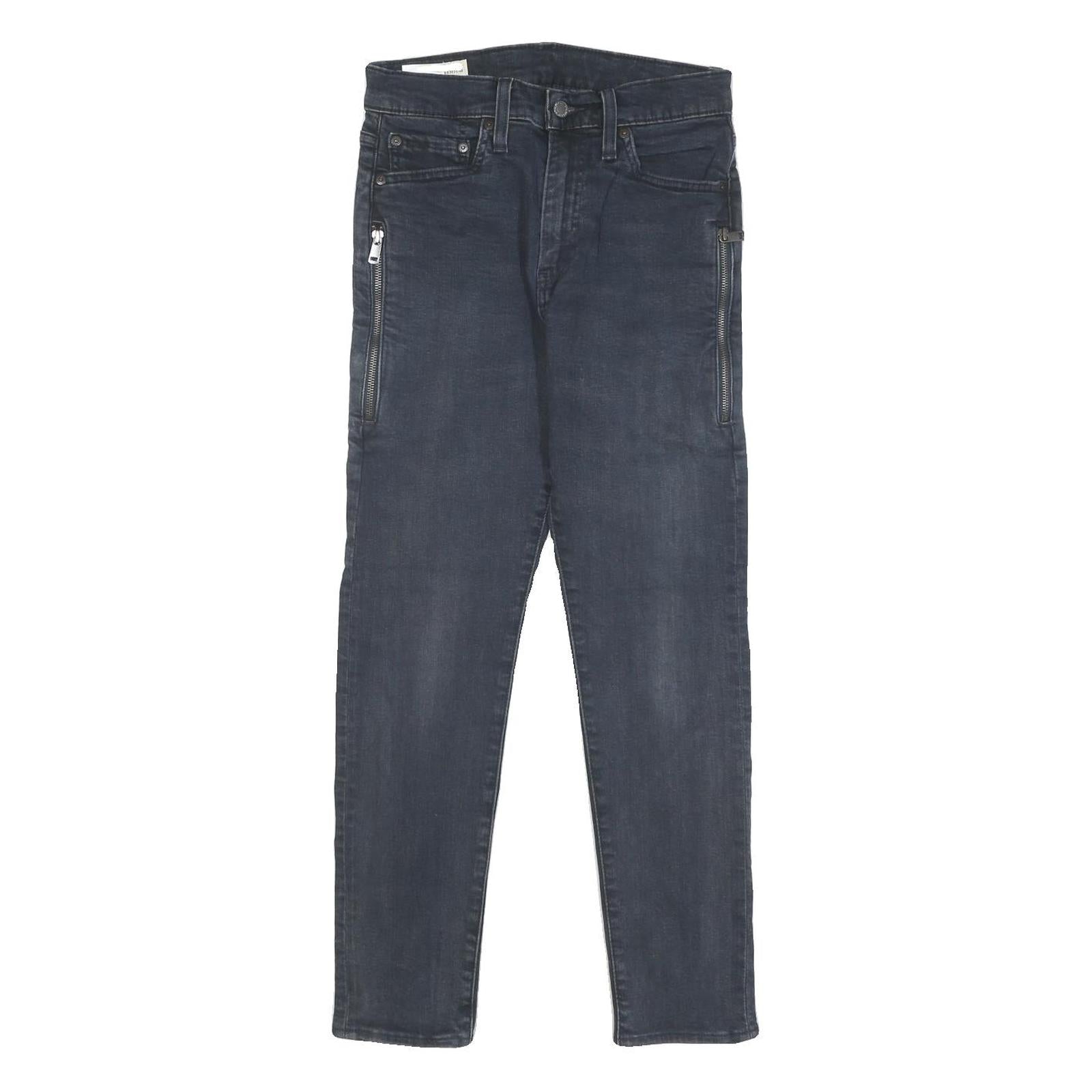 LEVI'S 512 BIG E Womens Jeans Blue Regular Skinny Denim Medium W30 L30 Zip