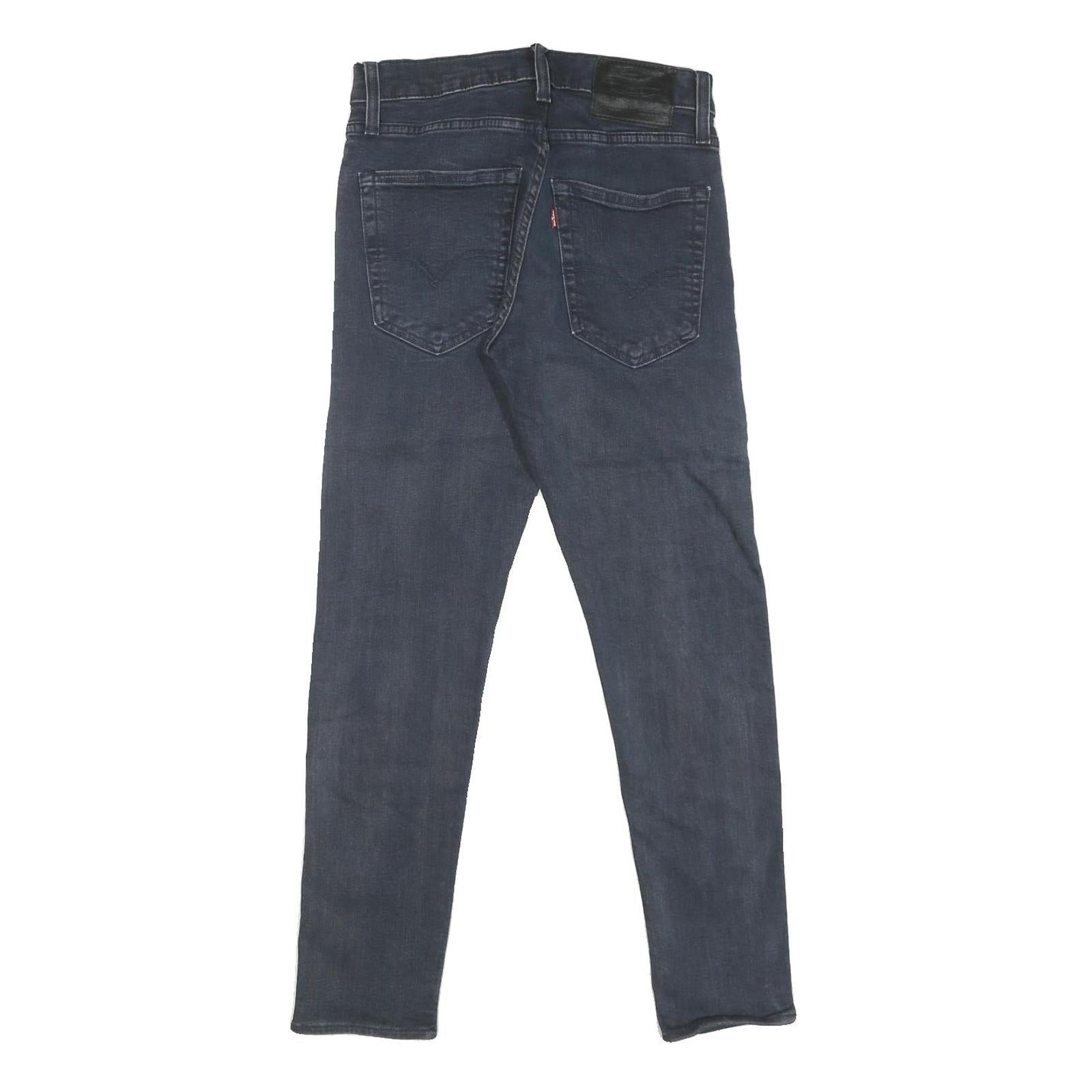 LEVI'S 512 BIG E Womens Jeans Blue Regular Skinny Denim Medium W30 L30 Zip