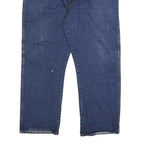 DICKIES Mens Regular Fit Blue Denim Jeans W42 L30 Classic Zip Cotton