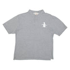 PENGUIN Heritage Slim Fit Mens Polo Shirt Grey L