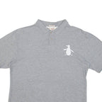 PENGUIN Heritage Slim Fit Mens Polo Shirt Grey L