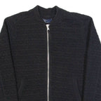 GAP Womens Bomber Jacket Black XS