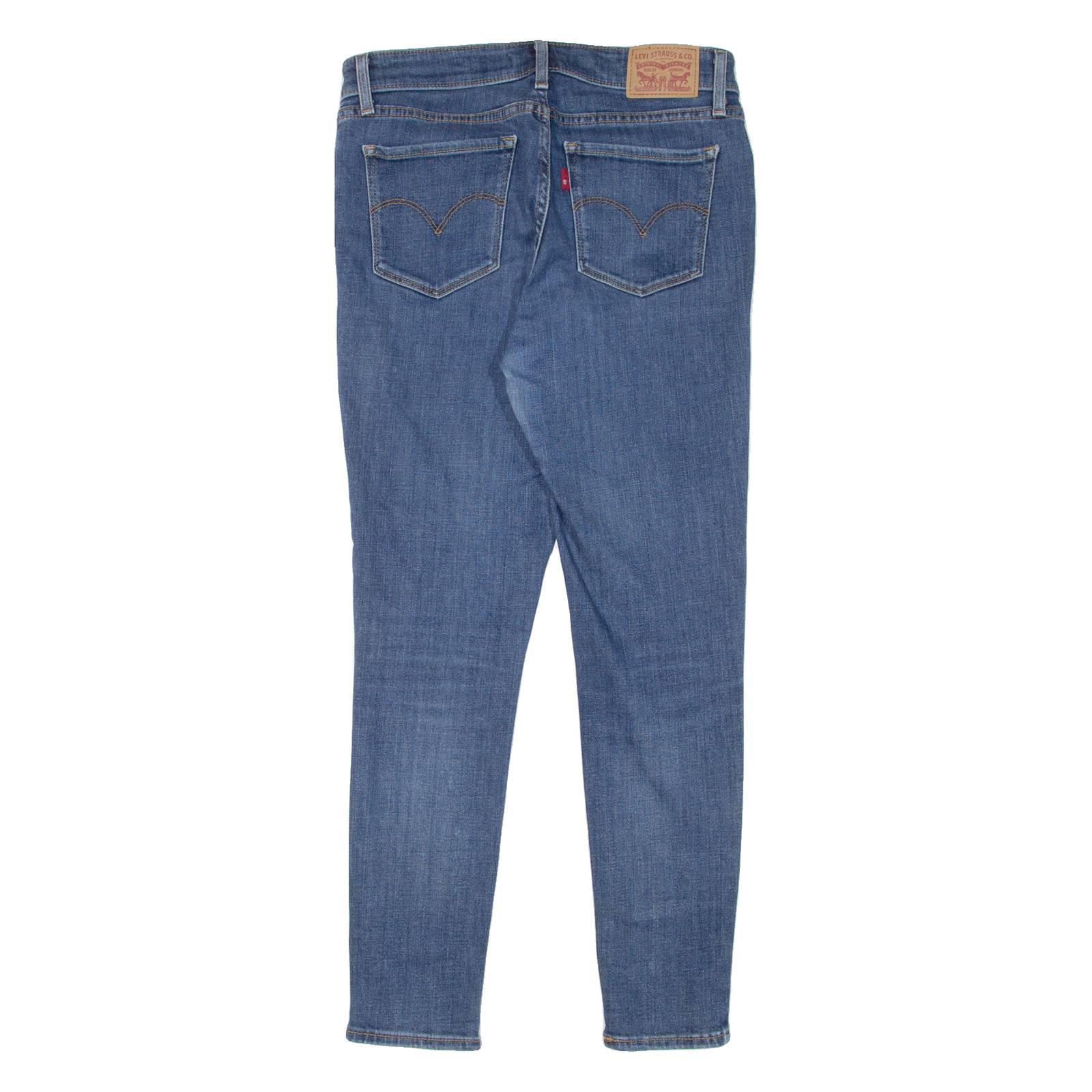 LEVI'S 711 Womens Jeans Blue Slim Skinny W27 L26