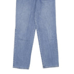 JOHN F GEE Womens Classic Blue Denim Jeans W28 L34 Zip Pocket Straight Fit