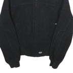 HARLEY DAVIDSON Mens Black Wool Blend Jacket XS Zip Bomber Classic Fit Logo