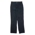 LORENZO Womens Jeans Black Regular Straight 90s W28 L30