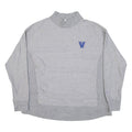 CHAMPION REVERSE WEAVE Womens Sweatshirt Grey High Neck USA L